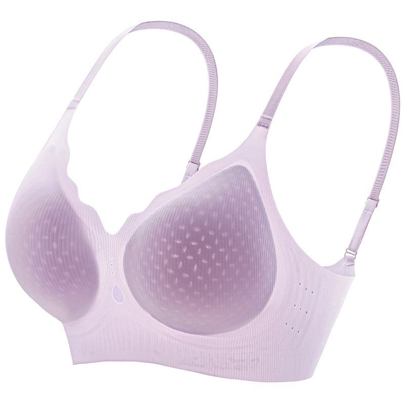 Mastectomy Bra Pocket - Women's Seamless Jelly Gel Minimizer Bra