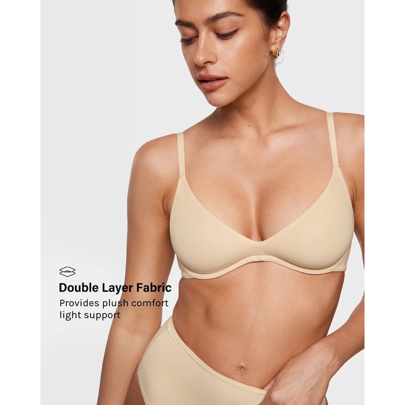 INLYRIC Women's Inbarely Plus  - огляд і ціна Demi Bra Balconette